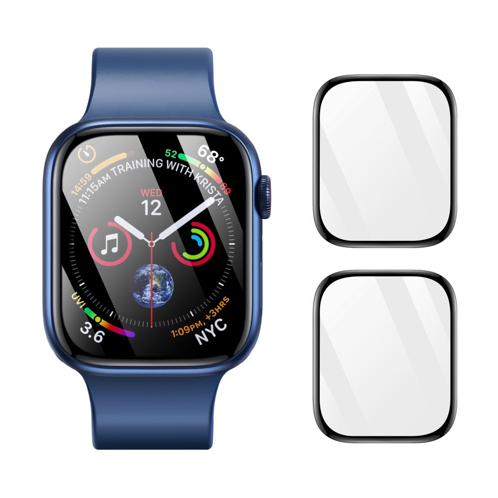 Apple Watch Series 10 46mm Screen Protector DUX DUCIS Pmma Series 2Pcs Clear Watch Screen Guard TPE+PMMA Film - Black#serie_1