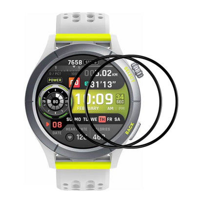 ENKAY HAT PRINCE 2Pcs Huami Amazfit Cheetah / Cheetah Pro Screen Protector Full Cover 3D Curved Soft Bump Resistant Edge and Film#serie_1