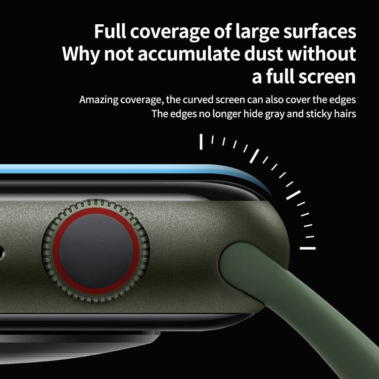Vildt Fed Silikone Universal Rem passer til Apple Smartwatch - Gennemsigtig#serie_787