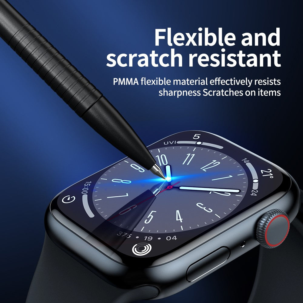 Mega Pænt Silikone Universal Rem passer til Apple Smartwatch - Gennemsigtig#serie_793