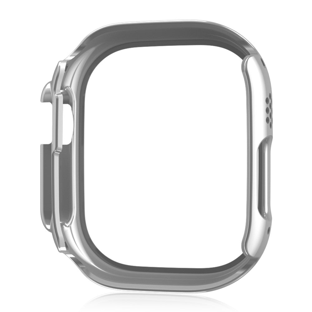 Apple Watch Series 6 / 5 / 4 / SE (2022) / SE 44mm Watch Cover drop-resistant Bump Resistant Electroplating Case - Silver#serie_5