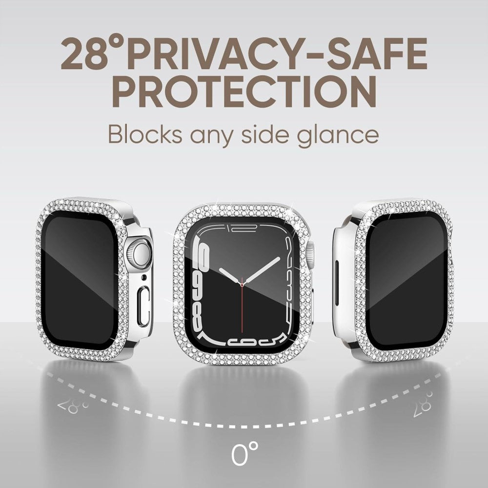 Incredibly Good Apple Smartwatch Universel Cover with Screen Protector in Rhinestone and Glass - Multicolor#serie_8