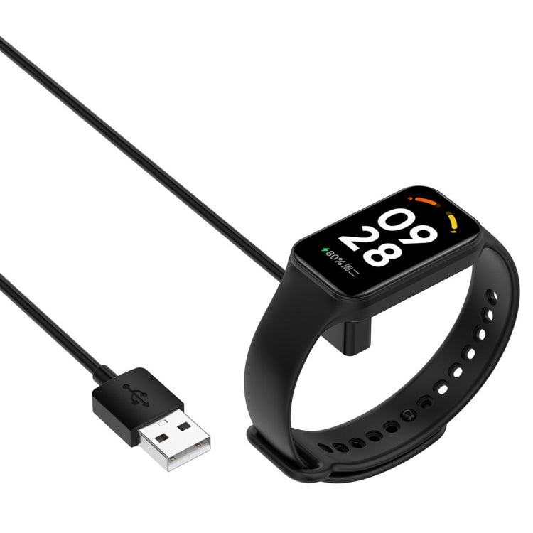 60cm USB Opladningskabel passer til Xiaomi Smartwatch - Sort#serie_1