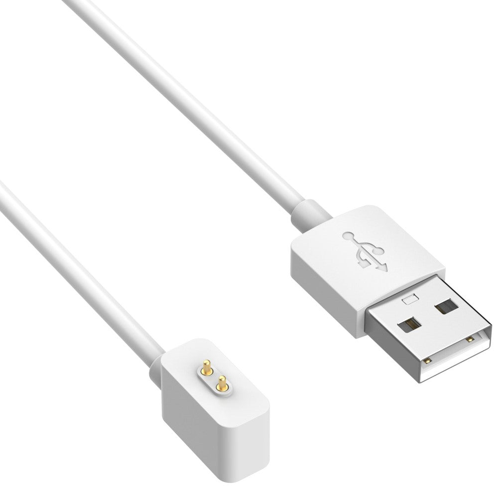 60cm USB Opladningskabel passer til Xiaomi Smartwatch - Hvid#serie_2