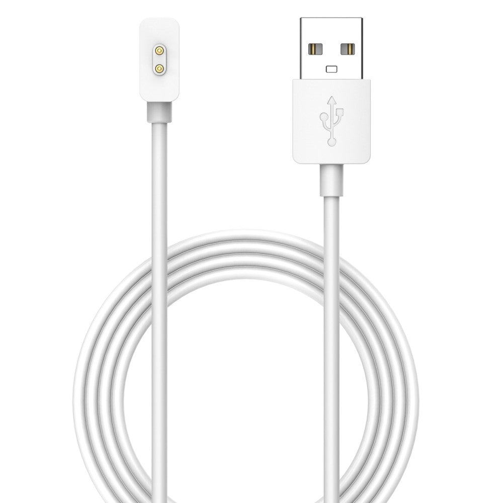 60cm USB Opladningskabel passer til Xiaomi Smartwatch - Hvid#serie_2