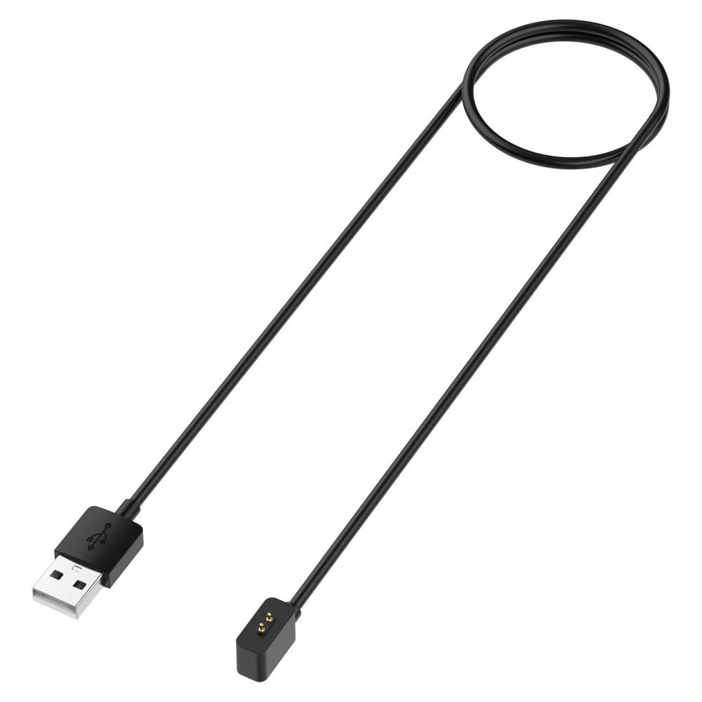 100cm Magnetisk USB Opladningskabel passer til Xiaomi Smartwatch - Sort#serie_1