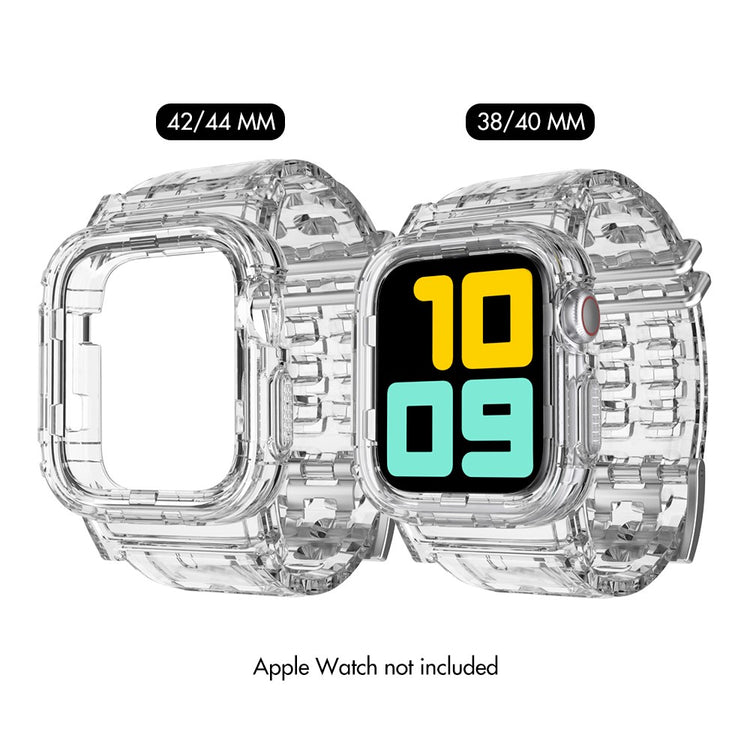 Really Cool Apple Smartwatch Silicone Universel Strap - Transparent#serie_3