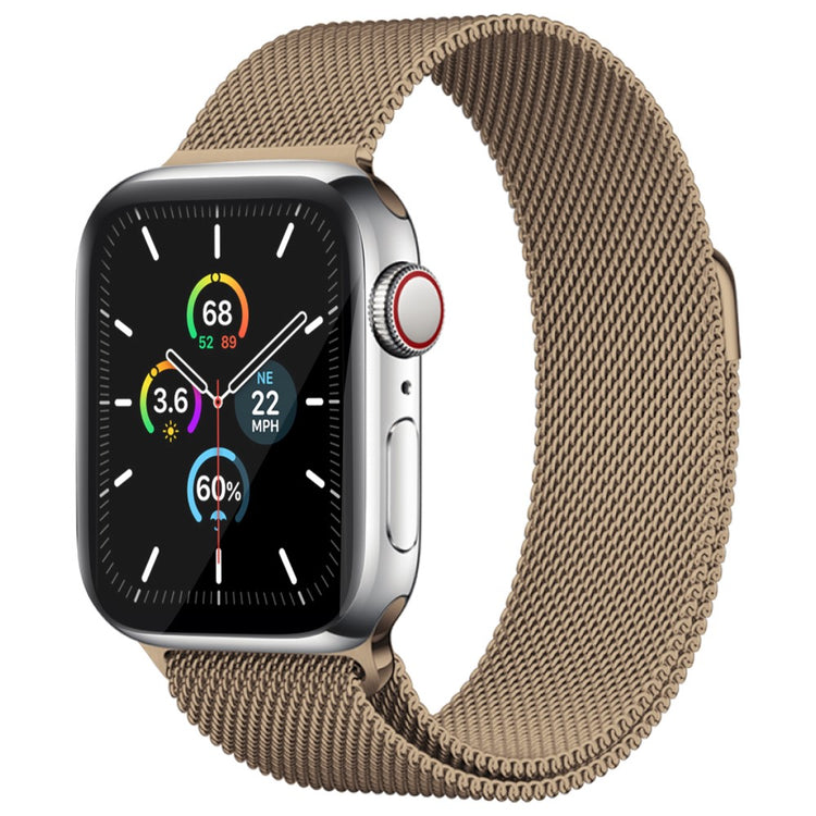 Super Pleasant Apple Smartwatch Metal Universel Strap - Brown#serie_8