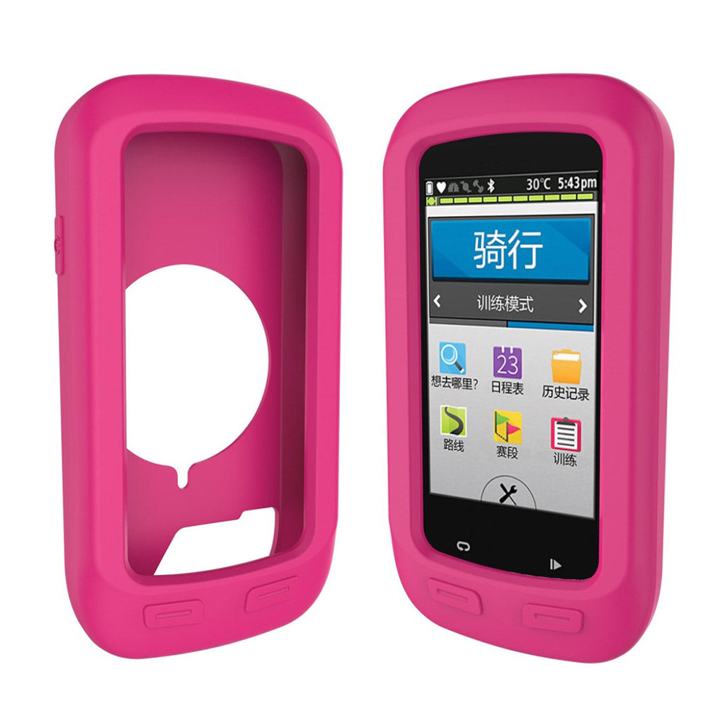 Mega Godt Garmin Edge 1000 Silikone Cover - Pink#serie_6