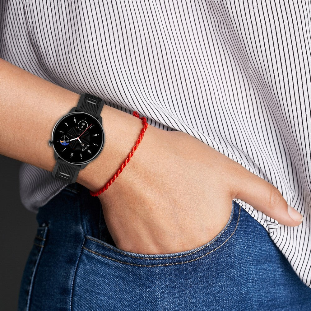 Helt Vildt Smuk Silikone Universal Rem passer til Smartwatch - Gul#serie_10
