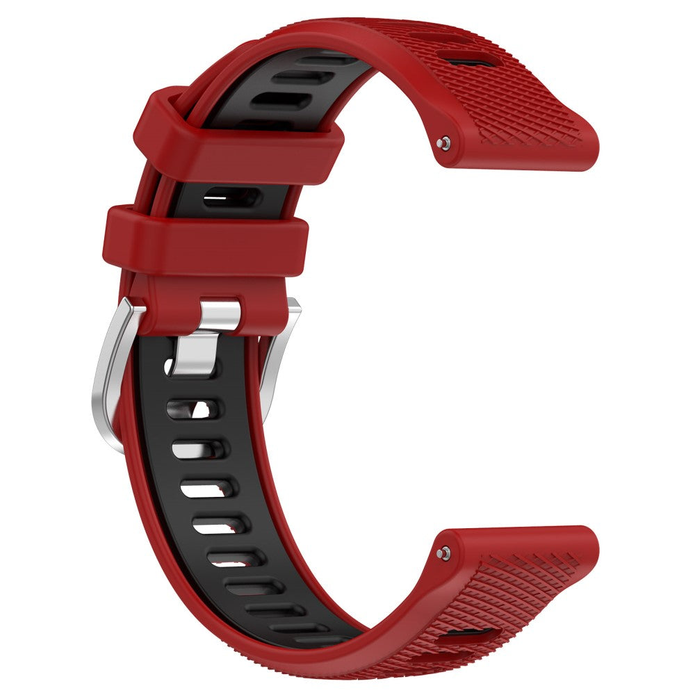 Helt Vildt Smuk Silikone Universal Rem passer til Smartwatch - Rød#serie_7