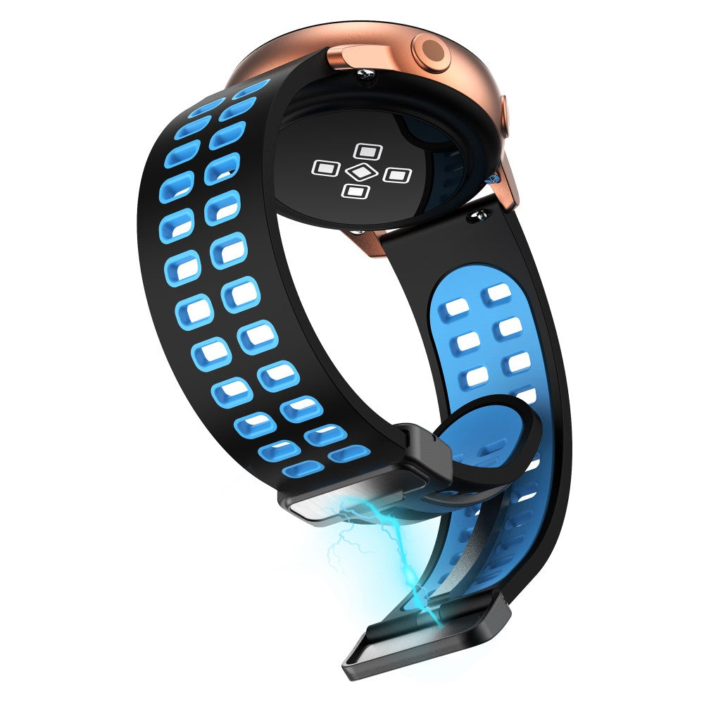 Helt Vildt Godt Silikone Universal Rem passer til Smartwatch - Blå#serie_6