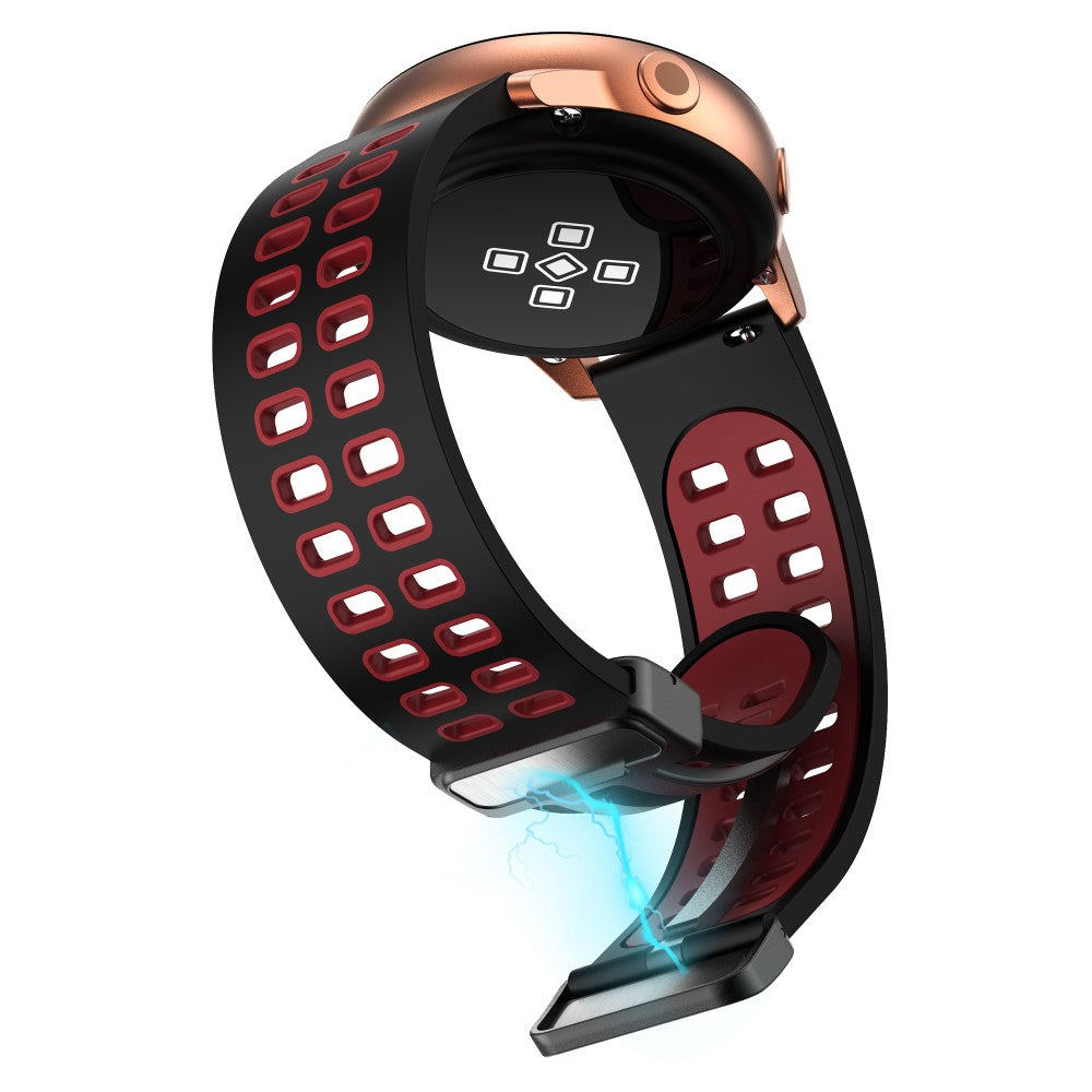 Helt Vildt Godt Silikone Universal Rem passer til Smartwatch - Rød#serie_8