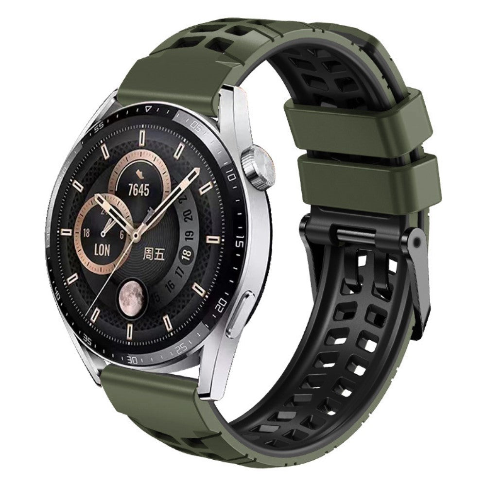 Alle Tiders Silikone Universal Rem passer til Smartwatch - Grøn#serie_3