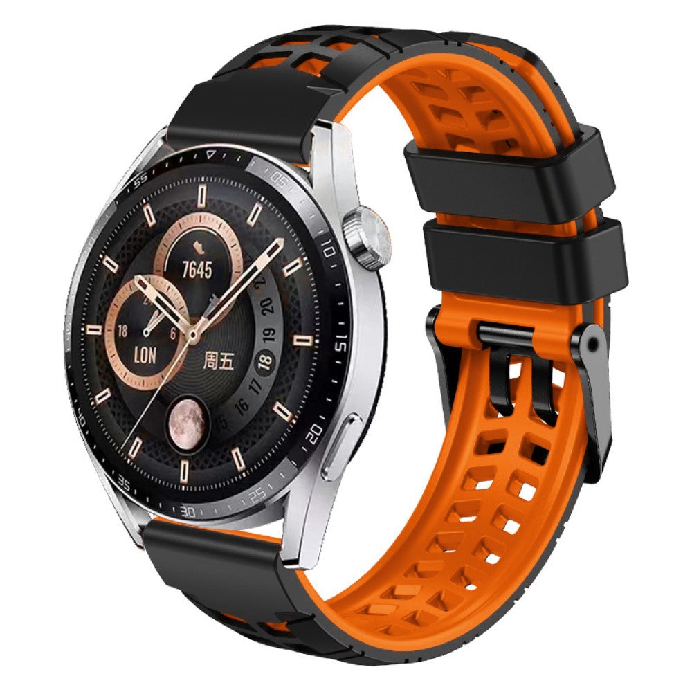 Alle Tiders Silikone Universal Rem passer til Smartwatch - Orange#serie_7