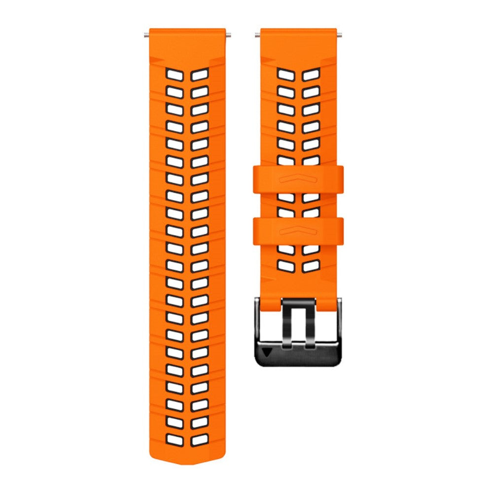 Alle Tiders Silikone Universal Rem passer til Smartwatch - Orange#serie_8