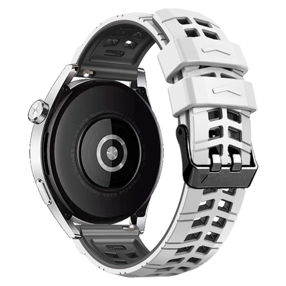 Alle Tiders Silikone Universal Rem passer til Smartwatch - Hvid#serie_9