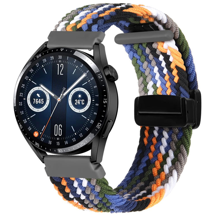 Stilren Nylon Universal Rem passer til Smartwatch - Flerfarvet#serie_10