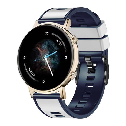 Holdbart Silikone Universal Rem passer til Smartwatch - Hvid#serie_1