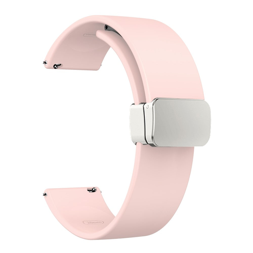 Vildt Sejt Silikone Universal Rem passer til Smartwatch - Pink#serie_5