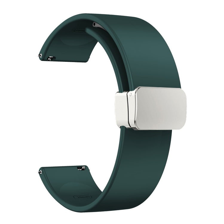 Vildt Sejt Silikone Universal Rem passer til Smartwatch - Grøn#serie_6