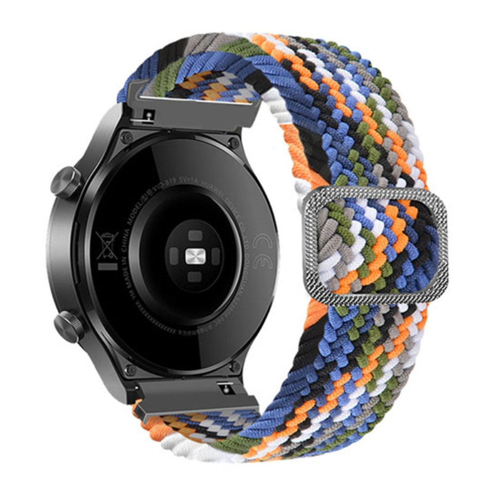 Stilfuld Nylon Universal Rem passer til Smartwatch - Flerfarvet#serie_1