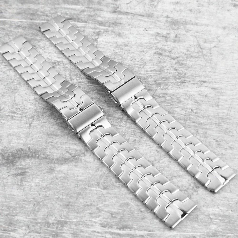 Helt Vildt Holdbart Metal Universal Rem passer til Smartwatch - Sølv#serie_1