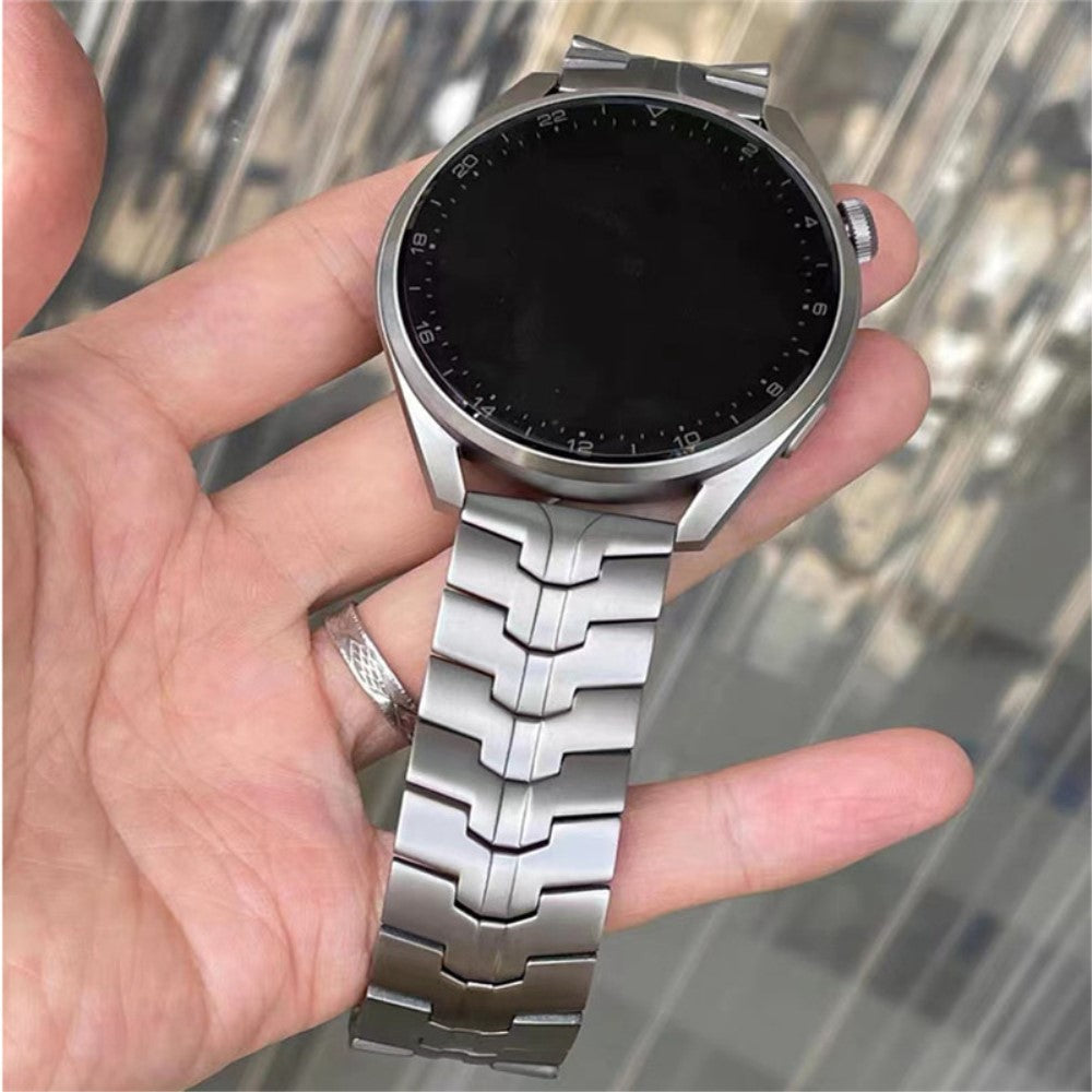 Helt Vildt Holdbart Metal Universal Rem passer til Smartwatch - Sort#serie_2