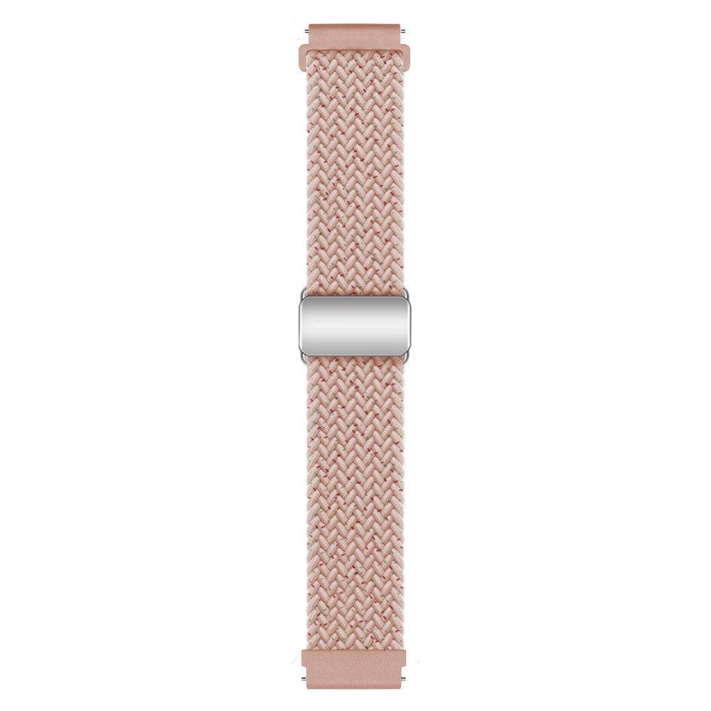 Vildt Godt Metal Og Nylon Universal Rem passer til Smartwatch - Pink#serie_12
