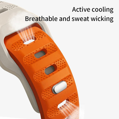 Fremragende Silikone Universal Rem passer til Smartwatch - Orange#serie_1