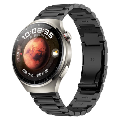 Skøn Metal Universal Rem passer til Smartwatch - Sort#serie_1