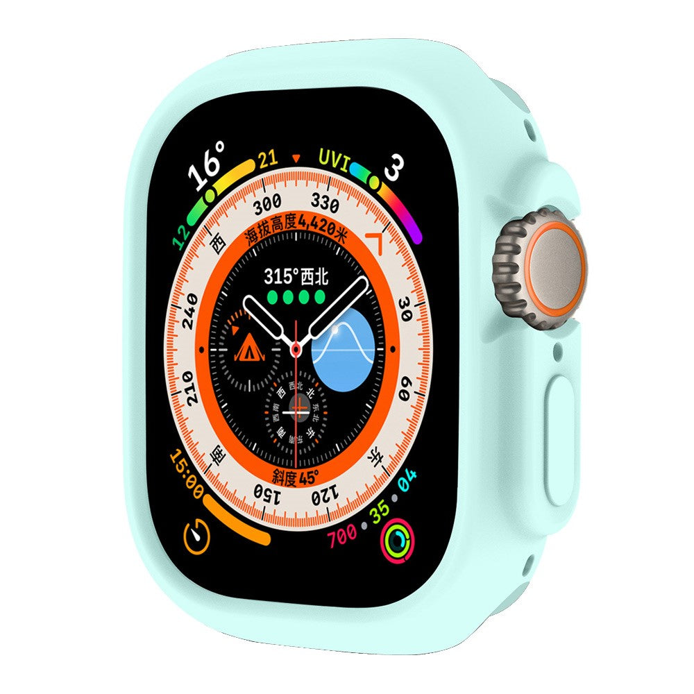 Fint Apple Watch Ultra Silikone Cover - Blå#serie_6