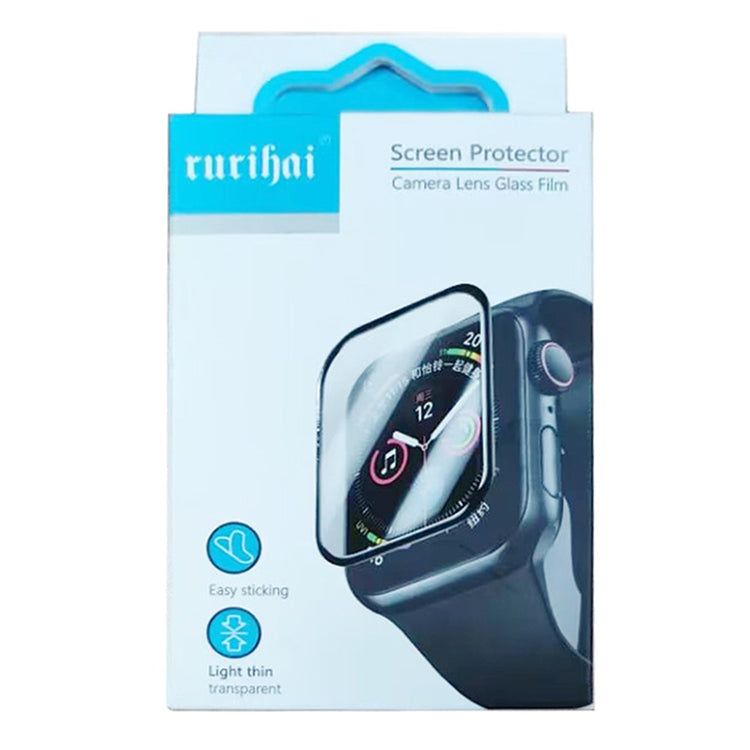 Vildt Fint Universal Cover med Skærmbeskytter i Plastik og Glas passer til Apple Watch Series 8 (45mm) / Apple Watch Series 7 45mm - Sølv#serie_3