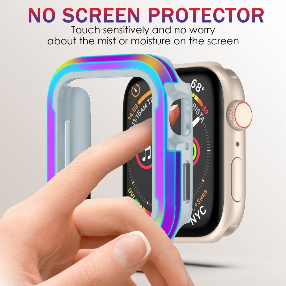 Apple Watch Series 8 (41mm) / Apple Watch Series 7 41mm  Metal Bumper  - Flerfarvet#serie_1