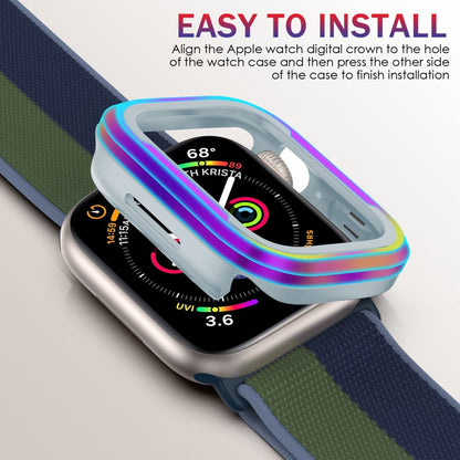 Apple Watch Series 8 (41mm) / Apple Watch Series 7 41mm  Metal Bumper  - Flerfarvet#serie_1