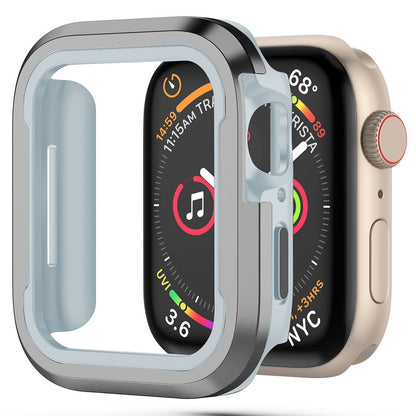 Apple Watch Series 8 (41mm) / Apple Watch Series 7 41mm  Metal Bumper  - Sølv#serie_4