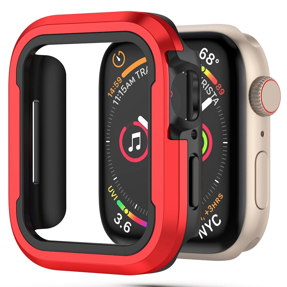 Apple Watch Series 8 (41mm) / Apple Watch Series 7 41mm  Metal Bumper  - Rød#serie_5