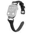 Apple Smartwatch Äkta Läder Och Strass Universell Armband