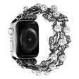 Apple Smartwatch Hårdplast Och Strass Universell Armband