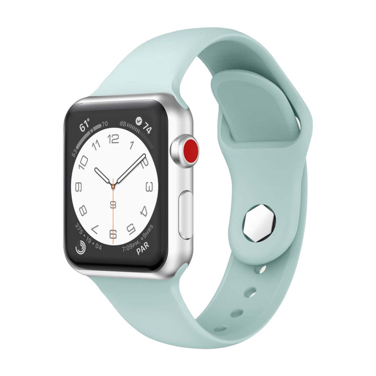 Vildt Fantastisk Silikone Universal Rem passer til Apple Smartwatch - Blå#serie_3