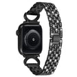 Coolt Apple Smartwatch Metall Och Strass Universell Armband