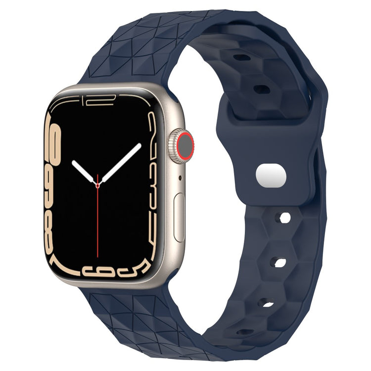 Super Flot Silikone Universal Rem passer til Apple Smartwatch - Blå#serie_1