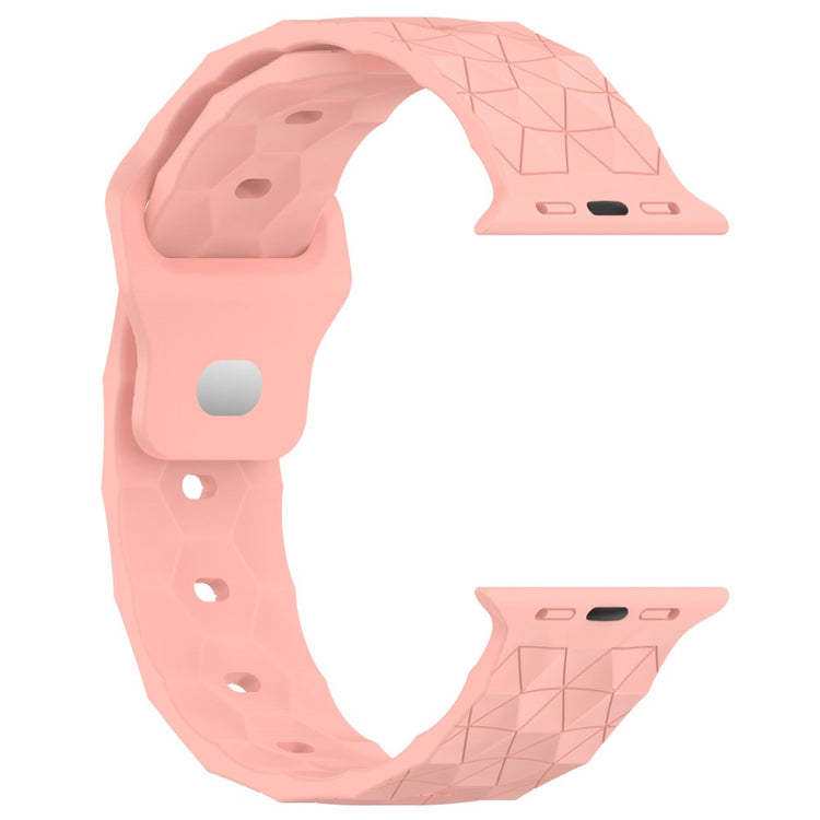 Super Flot Silikone Universal Rem passer til Apple Smartwatch - Pink#serie_10
