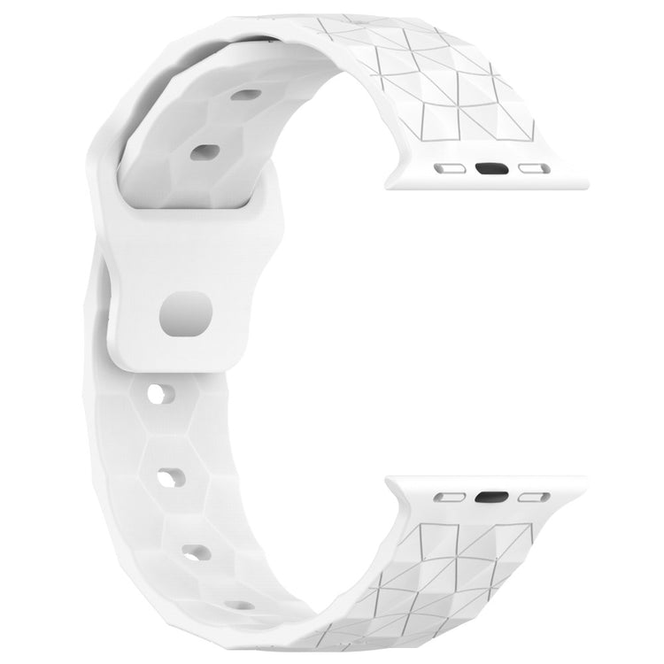 Super Flot Silikone Universal Rem passer til Apple Smartwatch - Hvid#serie_12
