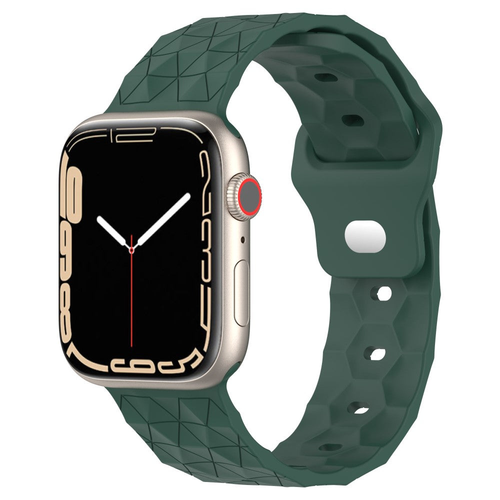 Super Flot Silikone Universal Rem passer til Apple Smartwatch - Grøn#serie_2
