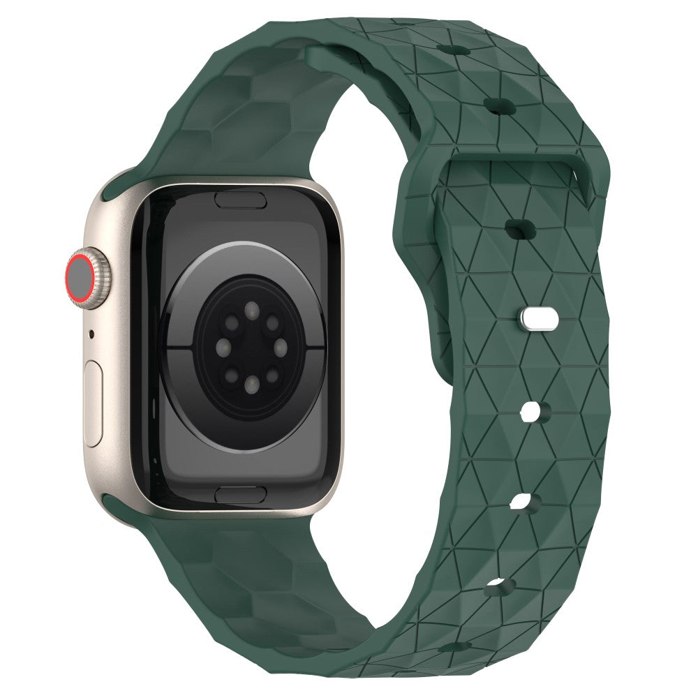 Super Flot Silikone Universal Rem passer til Apple Smartwatch - Grøn#serie_2