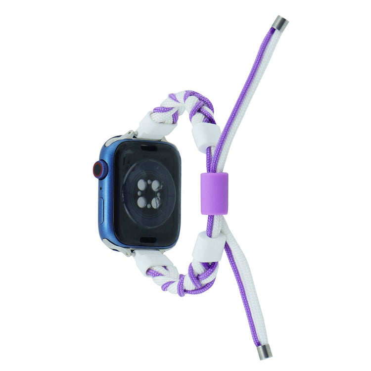 Cool Nylon Universal Rem passer til Apple Smartwatch - Lilla#serie_4