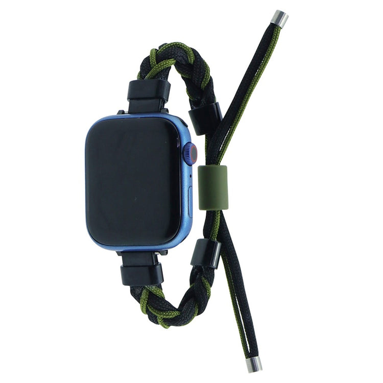 Cool Nylon Universal Rem passer til Apple Smartwatch - Grøn#serie_8