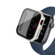 Riktigt Stiligt Apple Watch Series 8 (41mm) / Apple Watch Series 7 41mm Universell Skal med Skärmskydd i Hårdplast och Härdat glas
