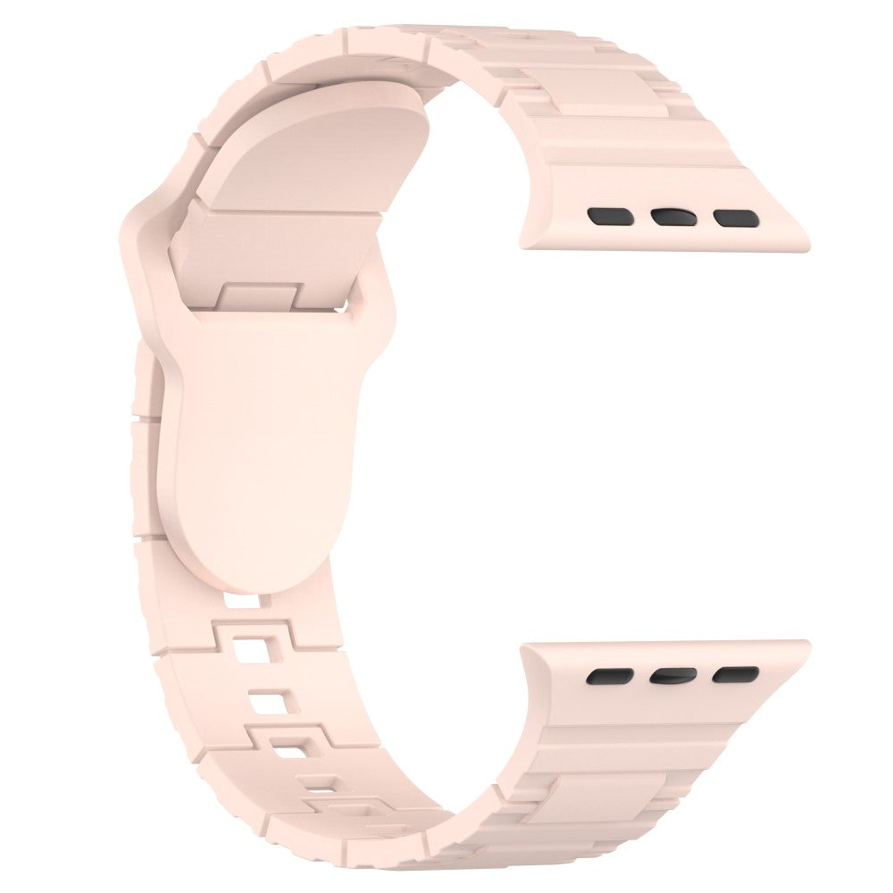 Vildt Sejt Silikone Universal Rem passer til Apple Smartwatch - Pink#serie_3